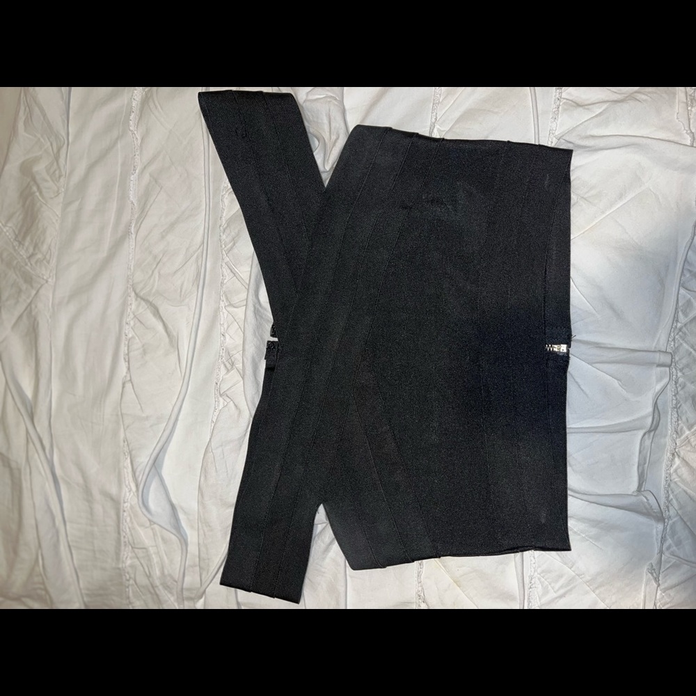 Bodycon cropped formal top (yaya & co)
